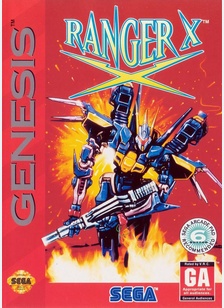RANGER X - Sega Genesis