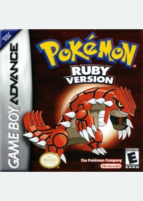 POKEMON:RUBY - Game Boy Advanced