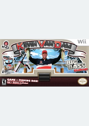 KEVIN VANDAMS BIG BASS (BUNDL - Nintendo Wii