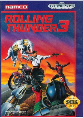 ROLLING THUNDER 3 - Sega Genesis