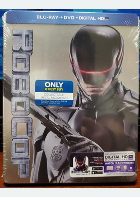ROBOCOP (2014/STEELBOOK/BR/DVD