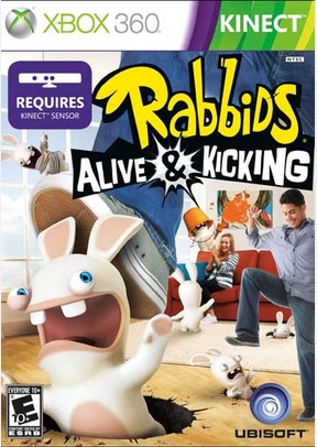 RAVING RABBIDS:ALIVE & KICKING - Xbox 360