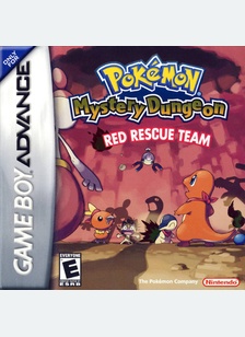 POKEMON MYSTERY DUNGEON:RED - Game Boy Advanced