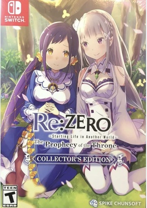 RE:ZERO PROPHECY OF THE THRONE - SWITCH