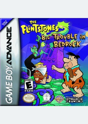 FLINTSTONES:BIG TROUBLE IN - Game Boy Advanced