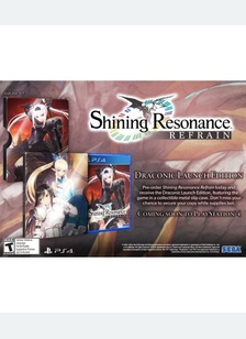 Shining Resonance Refrain Draconic Launch Edition(Metal Slipcase) - Playstation 4