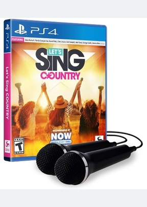 Let's Sing Country 2 Mic Bundle - Playstation 4