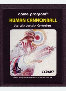 HUMAN CANNONBALL - Atari 2600