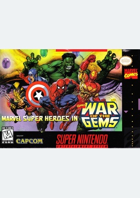 MARVEL SUPER HEROES IN WAR - Super Nintendo