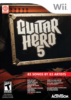 GUITAR HERO V (GAME) - Nintendo Wii