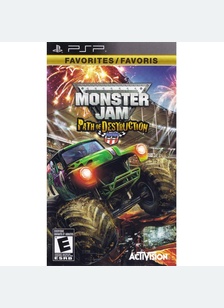 MONSTER JAM:PATH OF DESTRUCTIO - PSP