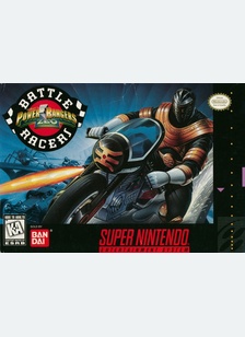 POWER RANGERS:BATTLE RACERS - Super Nintendo