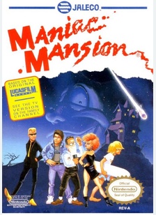 MANIAC MANSION - NES