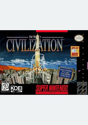 SID MEIERS CIVILIZATION - Super Nintendo