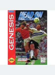 HEAD ON SOCCER - Sega Genesis