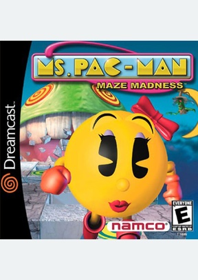 MS. PAC-MAN:MAZE MADNESS - Sega Dreamcast