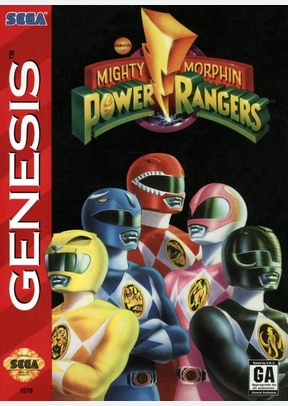 MIGHTY MORPHIN POWER RANGERS - Sega Genesis