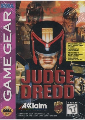 JUDGE DREDD - Sega Game Gear