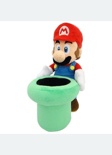 SM:MARIO W/WARP PIPE 9IN