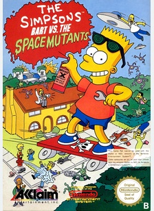 SIMPSONS:BART VS SPACE MUTANTS - NES