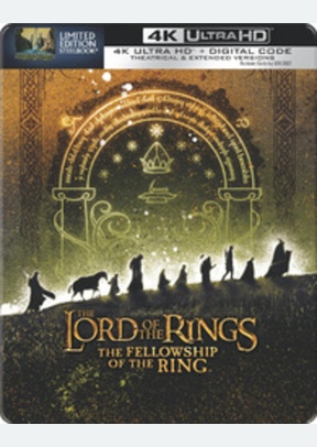 LOTR:FELLOWSHIP (STEELBOOK/4K)