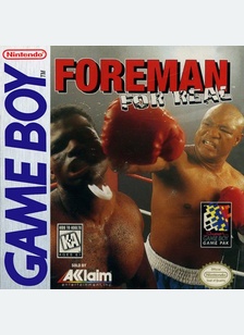 FOREMAN FOR REAL - Game Boy