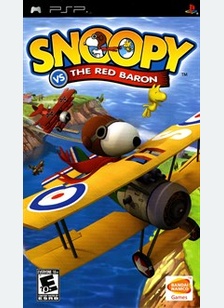 SNOOPY VS THE RED BARON - PSP