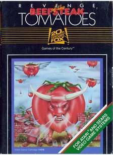 REVENGE OF THE BEEFSTEAK TOMAT - Atari 2600
