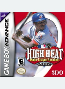 HIGH HEAT:MLB 02 - Game Boy Advanced