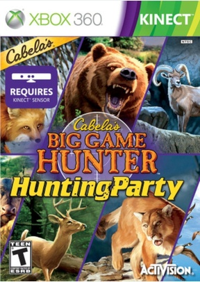 CABELAS BIG GAME HUNTER:HUNTIN - Xbox 360 (Kinect)