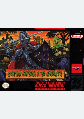 SUPER GHOULS N GHOSTS - Super Nintendo
