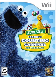 SESAME STREET:COOKIES (W/COVER - Nintendo Wii