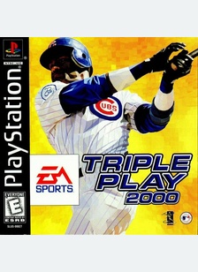 TRIPLE PLAY 00 - Playstation (PS1)