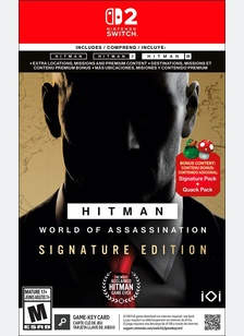 HITMAN:WORLD OF ASSASSINATION - SWITCH 2 (KEY CARD)