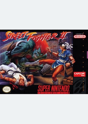 SUPER STREET FIGHTER II - Super Nintendo