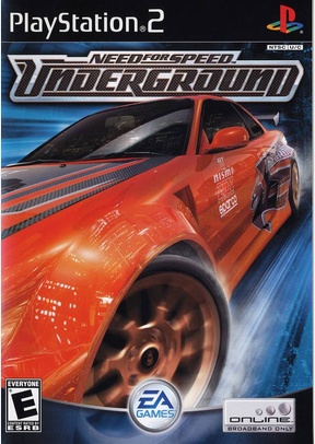 NEED FOR SPEED UNDERGROUND - Playstation 2