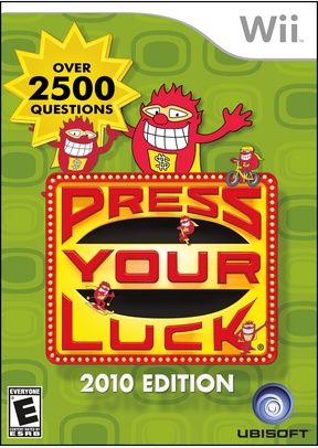 PRESS YOUR LUCK:2010 ED - Nintendo Wii