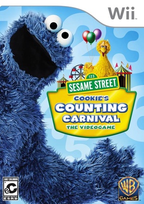 SESAME STREET:COOKIES (W/COVER - Nintendo Wii