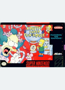 KRUSTYS SUPER FUN HOUSE - Super Nintendo