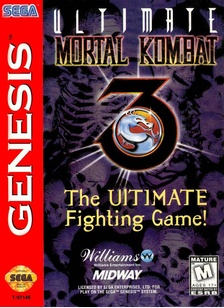 ULTIMATE MORTAL KOMBAT 3 - Sega Genesis