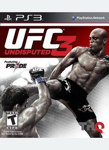UFC UNDISPUTED 3 - Playstation 3