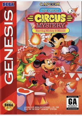 GREAT CIRCUS MYSTERY:STARRING - Sega Genesis