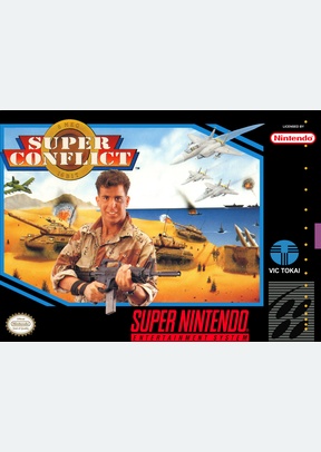 SUPER CONFLICT - Super Nintendo