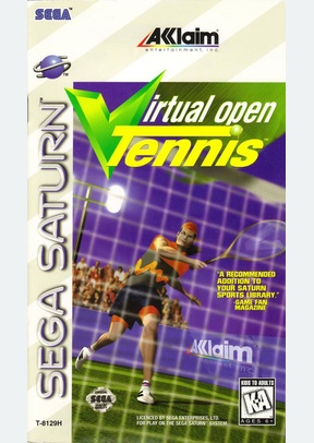 VIRTUAL OPEN TENNIS - Sega Saturn