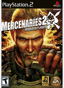 MERCENARIES 2:WORLD IN FLAMES - Playstation 2