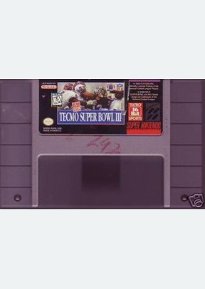TECMO SUPER BOWL III:FINAL ED - Super Nintendo