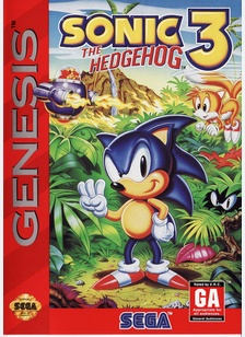 SONIC THE HEDGEHOG 3 - Sega Genesis