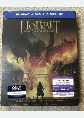 HOBBIT:BATTLE OF (STEELBOOK/BR
