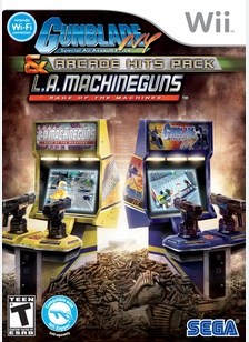 GUNBLADE NYC & LA MACHINEGUNS - Nintendo Wii