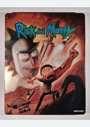 RICK & MORTY:S3 (STEELBOOK/BR)